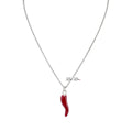Italian horn necklace