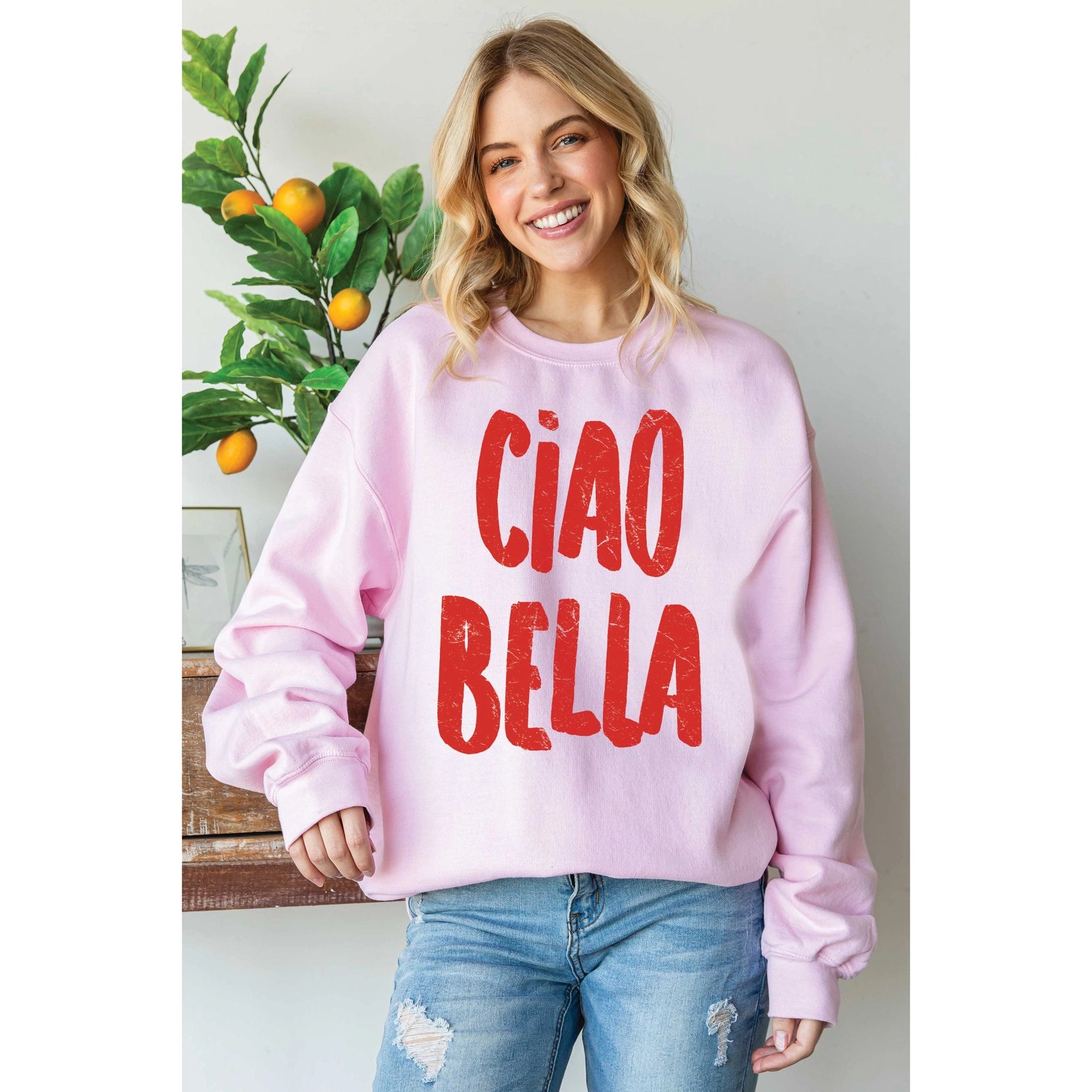 Ciao bella crewneck